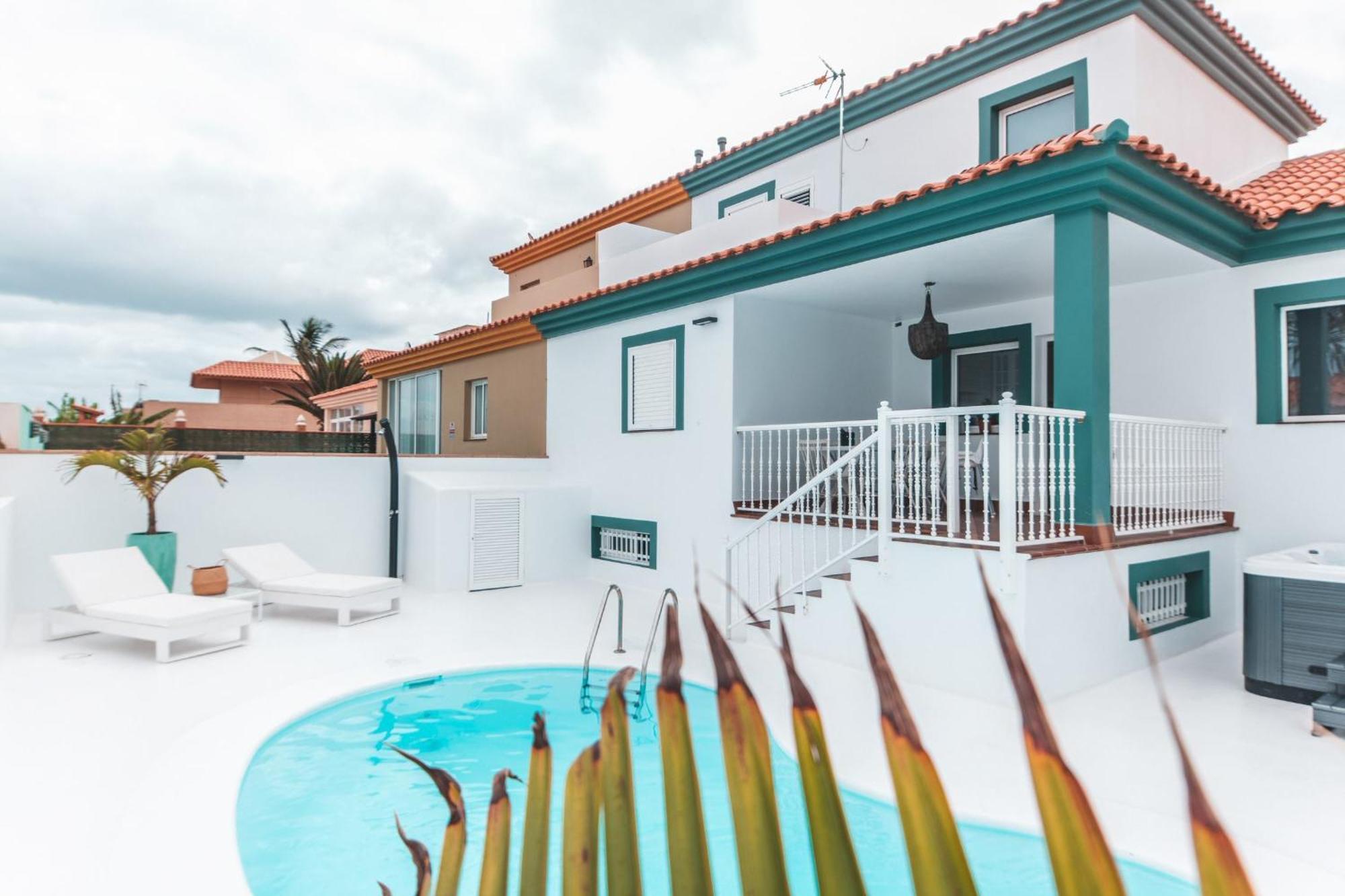Villa Veaco Beach With Jacuzzi And Private Pool Corralejo Dış mekan fotoğraf